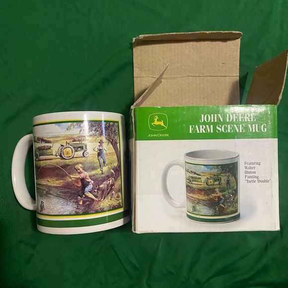 NEW JOHN DEERE FARM SCENE TRACTOR MUG W/BOX - Picture 10 of 11